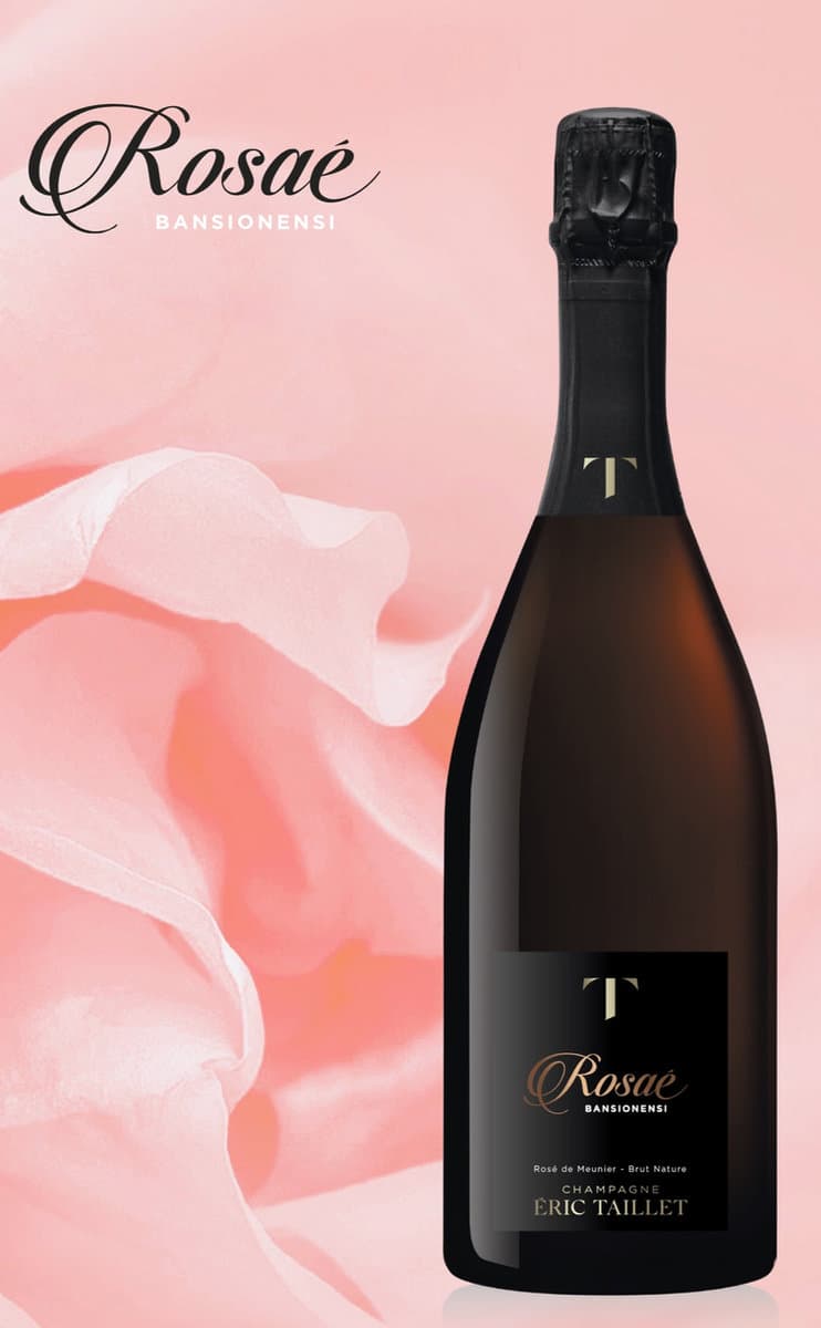 Étui rose de la cuvée Rosae Bansionensi