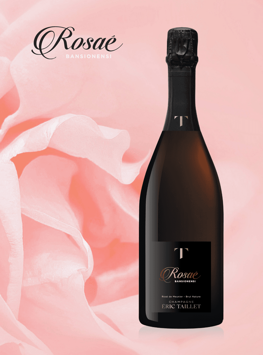Bouteille et étui Rosae Bansionensi