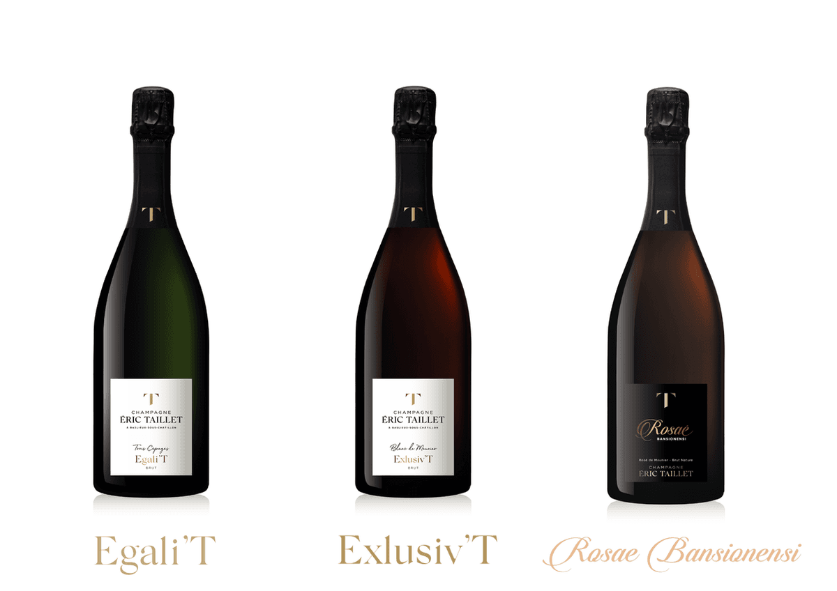 Bouteilles Egali'T, Exlusiv'T et Rosae Bansionensi