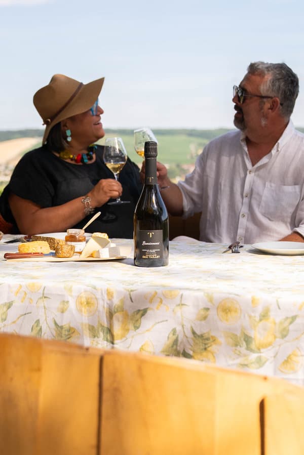 Pique-nique dans les vignes