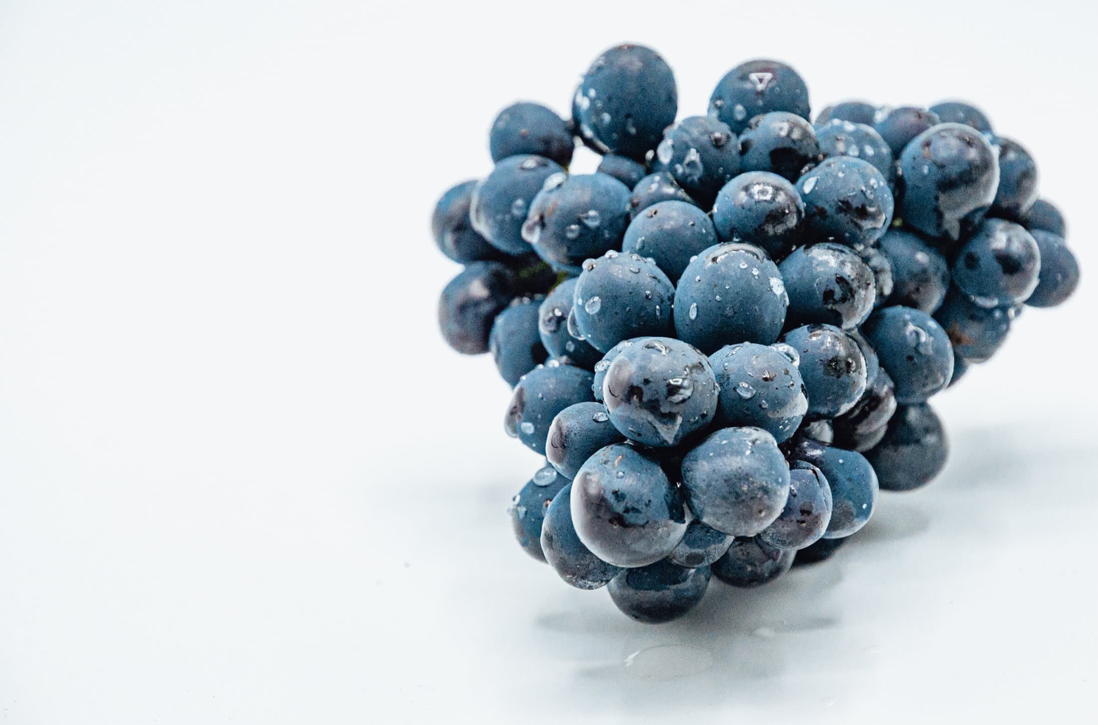 Grappe de raisin noir